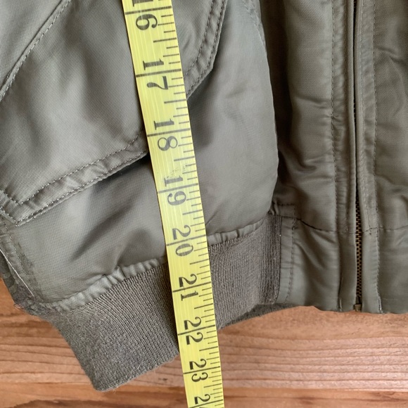 Vintage Air Pilot USS Dwight Eisenhower Bomber Flight Jacket - Picture 12 of 14